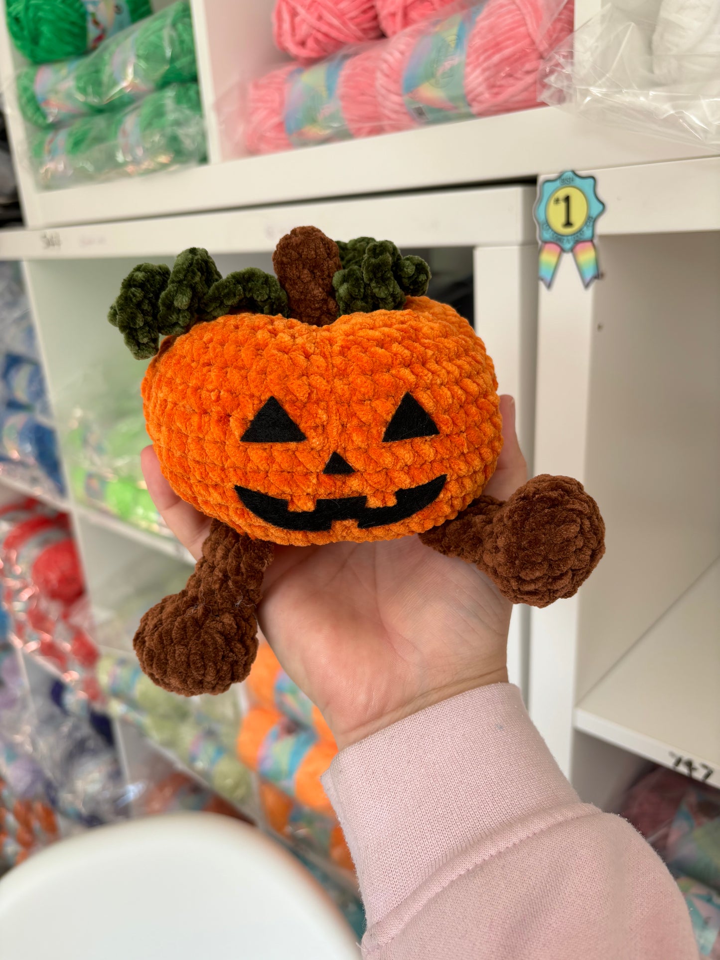 Jack Pumpkin Crochet Kit