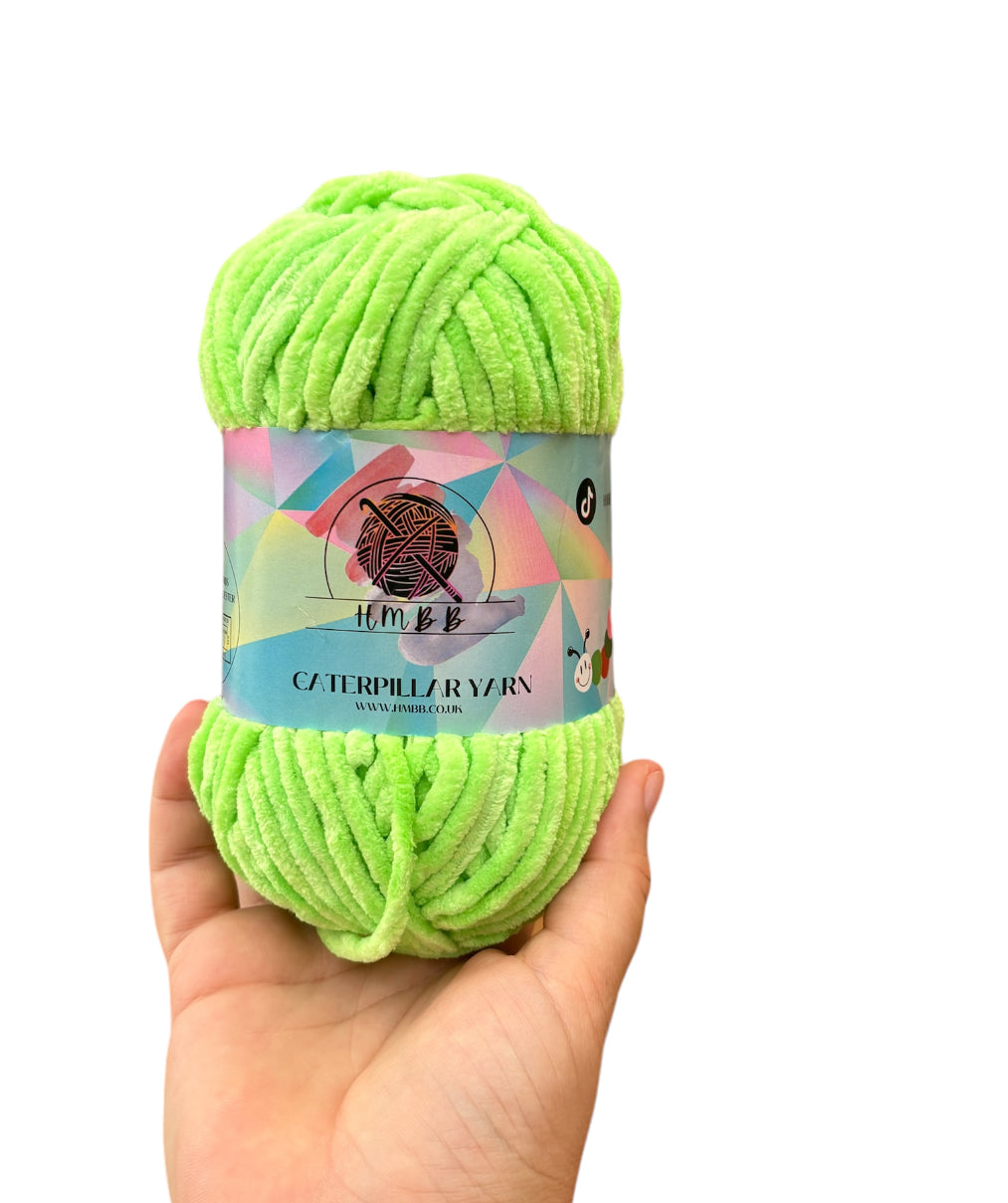 Caterpillar Chenille Yarn 100G