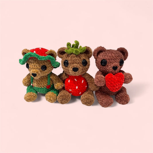 CROCHET PATTERN: Love you beary much