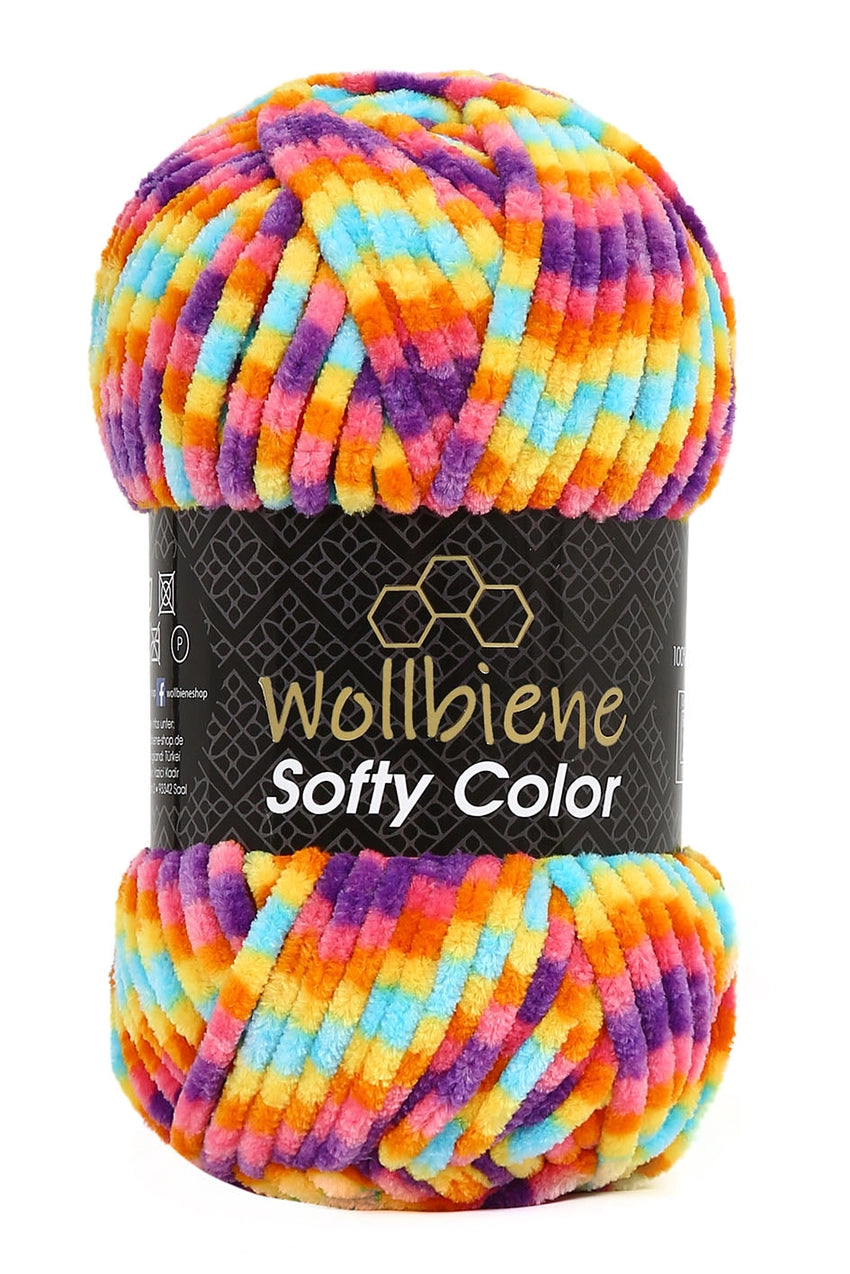 Wollbiene Multicolour 100G