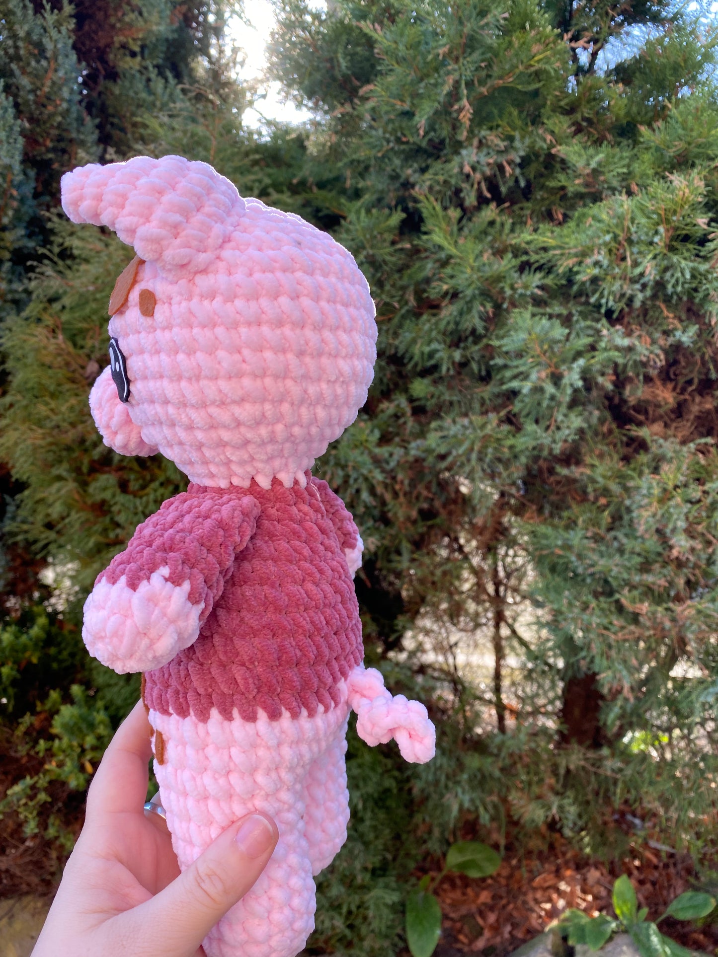 CROCHET PATTERN: Porky Piggy