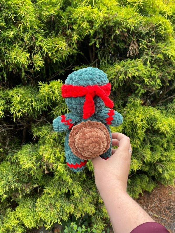 CROCHET PATTERN: NiNJA TURTLE