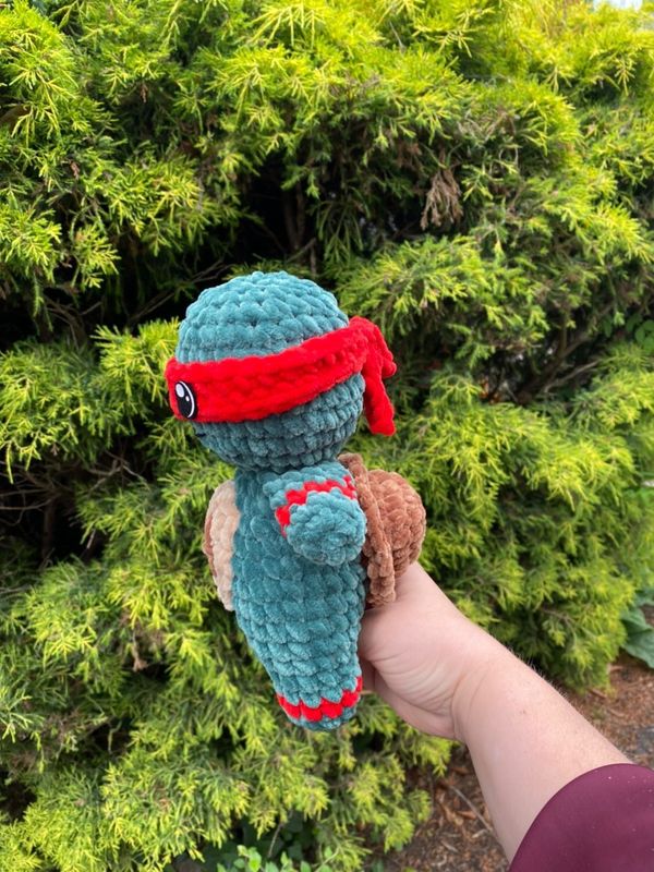 CROCHET PATTERN: NiNJA TURTLE